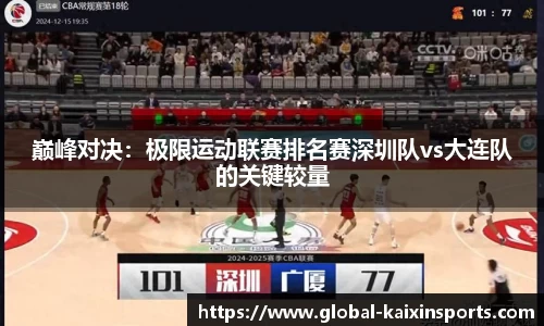 巅峰对决：极限运动联赛排名赛深圳队vs大连队的关键较量